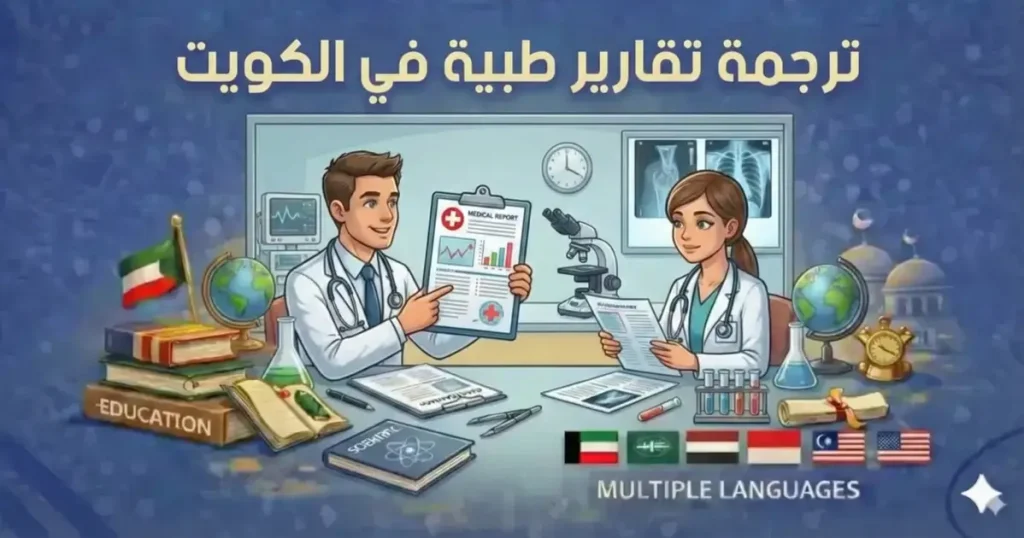 ترجمة-تقارير-طبية---درر-المعاجم