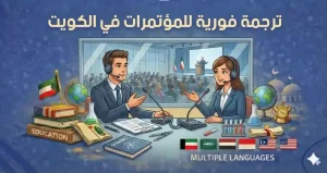 ترجمة فورية للؤتمرات في الكويت - درر المعاجم