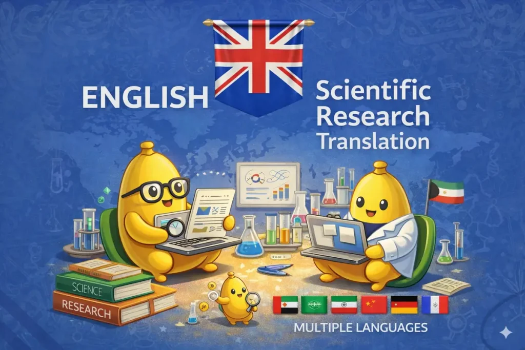 ترجمة الابحاث العلمية بلغات متعددة- درر المعاجم